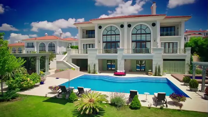 White villa in Cilek Kokusu